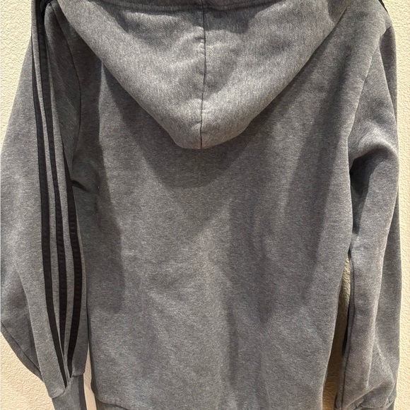 Adidas Gray Zip-Up Hoodie - Picture 3 of 3